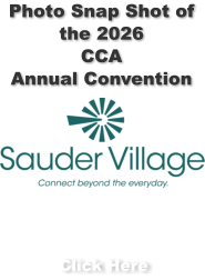 Click Here Photo Snap Shot of the 2026  CCA Annual Convention Sept. 16th - 19th, 26